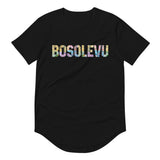 "Bosolevu" Curved Hem T-Shirt