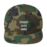 "Straight Outta Samoa" Snapback Hat