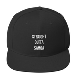 "Straight Outta Samoa" Snapback Hat