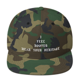 "I Feel Rooted" Snapback Hat