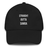 "Straight Outta Samoa" Dad hat