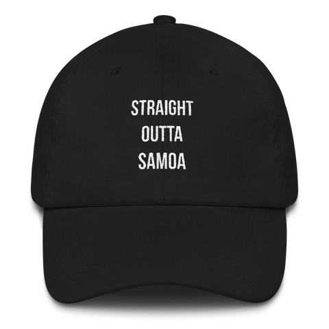 "Straight Outta Samoa" Dad hat