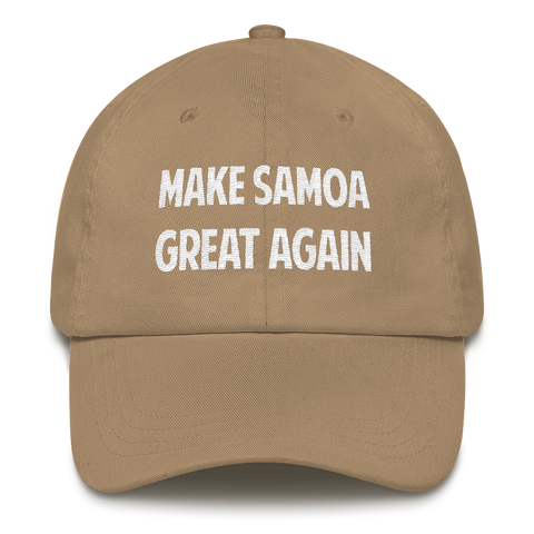 "Make Samoa Great Again" Dad hat