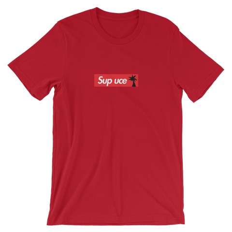 Red supreme shirt shop